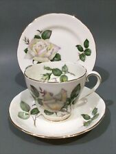 Adderley Bone China Tea Cup, Saucer & Plate Trio “ Pour Toi “