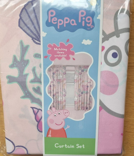 Peppa pig curtain set - curtain,