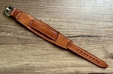 16mm handmade brown leather