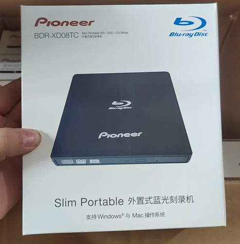 Pioneer bdr xd08tc dvd - pioneer, bd/dvd/cd