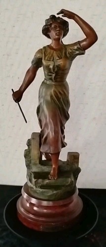 Antique art nouveau sculpture - antique,