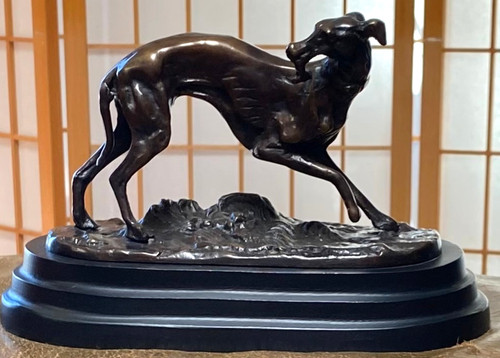 Art deco cast - cast, bronze