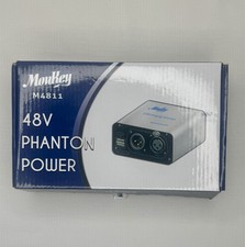 Moukey 48V Phantom Power Supply with USB Cable