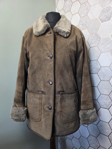 Vintage brown suede - vintage,