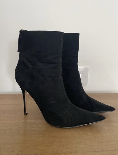 Ladies black topshop faux - black,