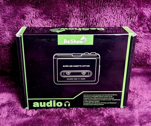 Cassette player portable - player, tape