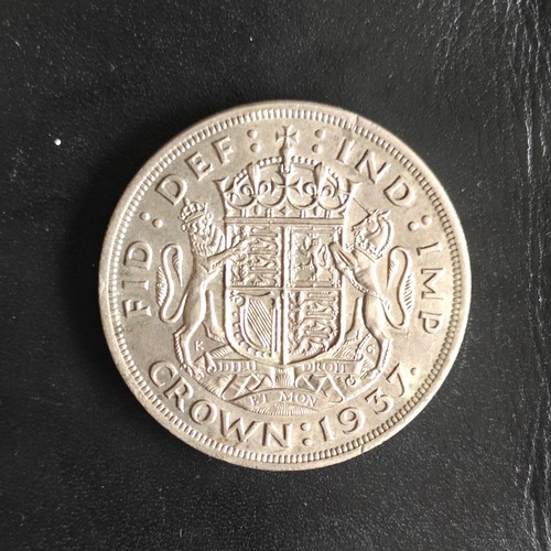 1937 george silver - silver, crown