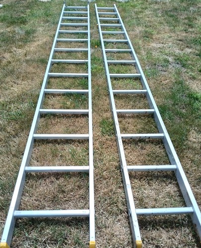 Aluminium ladders - aluminium, ladders-