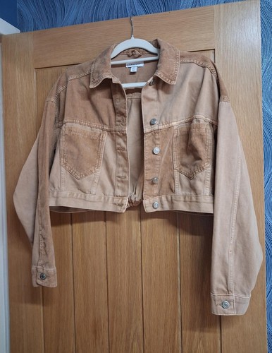 Ladies brown denim and cord
