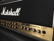 5 x Replacement Marshall Amplifier  Control Knobs for 6mm Shaft - Black/Gold Cap