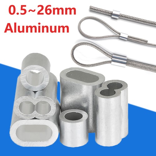 Aluminum swage crimps sleeves - swage, crimps/sleeves