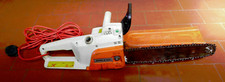 Stihl Chainsaw 7050 Waiblingen E14C 1400W with Cover. Electric long lead Vintage