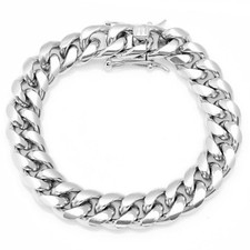 Mens Silver White Gold 316