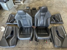 AUDI S3 8V S LINE COMPLETE FULL 5 DOOR SET OF SEATS FRONT AND BACK + DOOR CARDS
