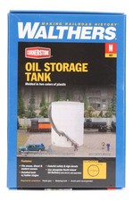 933-3893 Walthers N Gauge Oil Storage Tank Plastic Kit (Pre-Owned)