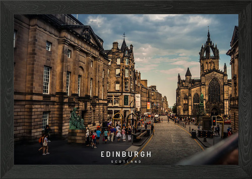 Edinburgh framed wall art - edinburgh,