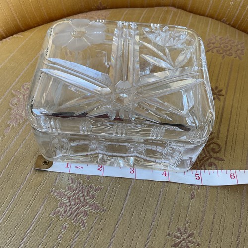 Vintage cut glass - cut,