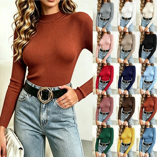 Lady jumper tops knitted - tops,