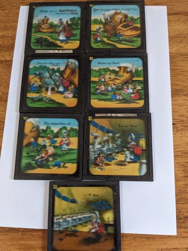 Magic lantern slides nursery - magic, slides.