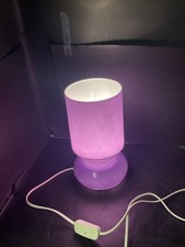 Ikea Lykta Purple Glass Table