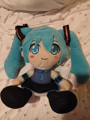 Vocaloid hatsune miku sitting - vocaloid,