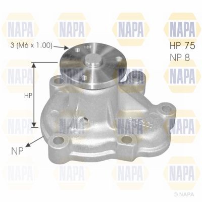 Napa water pump for - pump,