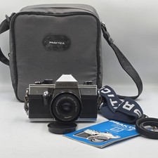 Vintage Camera Praktica Nova II & Tessar Carl Zeiss Jena Lens 2.8/50 VGC