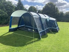 Kampa Filey 6 Man Tent Used Once  complete With Gas Cooker /Toilet