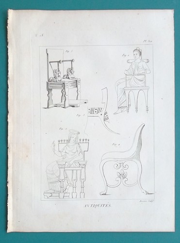 Furniture chairs greek - &, roman