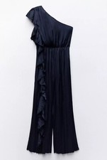 ZARA SATIN WRINKLED-EFFECT