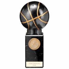 Basketball Trophies Black