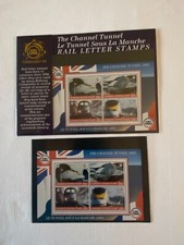 The Channel Tunnel Celebration '94. 1995 - Rail Letter Stamps .Mint