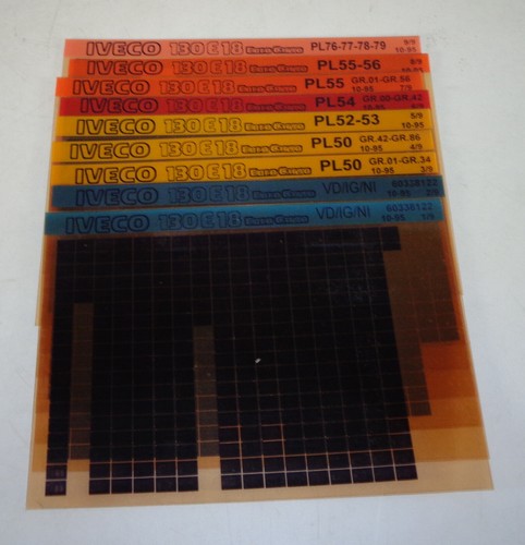 Microfich parts