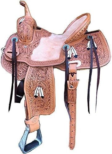 Horse western handmade saddle - western,