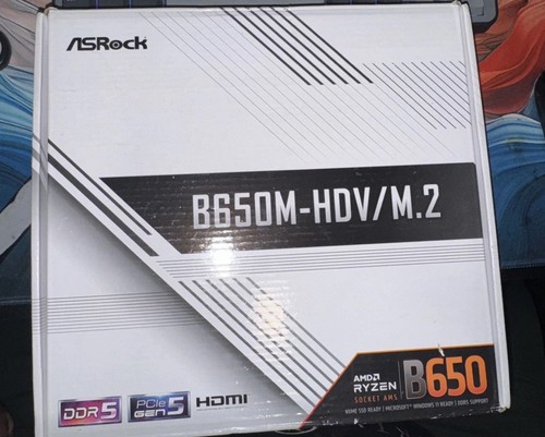 Asrock b650m hdv amd - asrock, b650m-hdv/m.2,