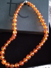 amber necklace from the