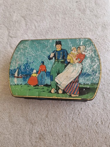 Vintage tin lovell toffee - vintage,