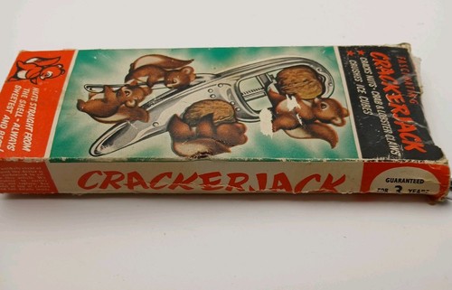 Vintage boxed crackerjack - vintage, nut