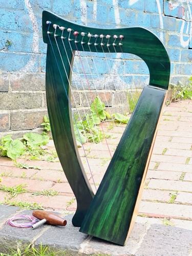 String rosewood irish harp - 12,