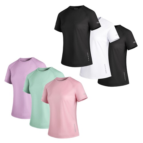 Ladies sports shirts - sports, pack
