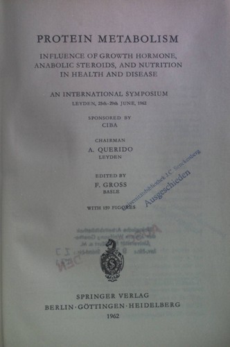 Protein metabolism influence - protein, metabolism: