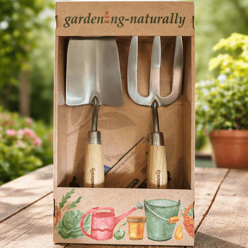 Garden hand trowel and - and, fork