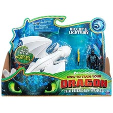 How to Train Your Dragon 3 Hiccup & Toothless Action Figure Set Collectible Toy