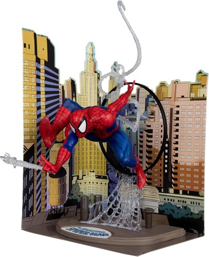 Spider man statue - spider-man,