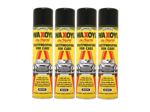 Hammerite waxoyl black - black,