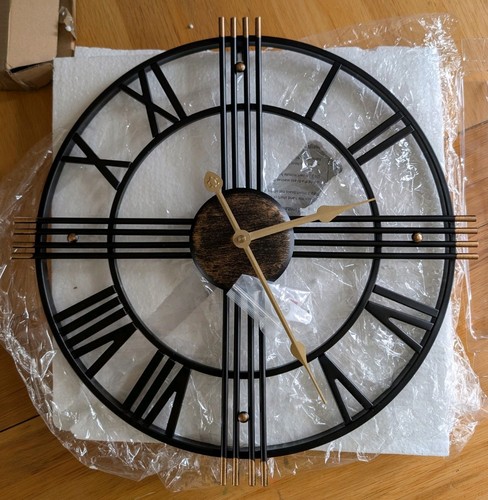Decorative wall clock metal - clock,,