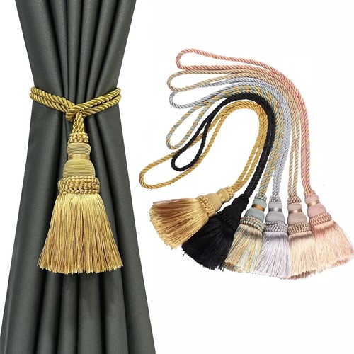 Curtain tiebacks pair - curtain,