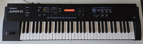 Roland juno synthesizer - juno, d