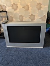 PANASONIC QUINTRIX TX-28 PL4 FLATSCREEN TELEVISION WITH REMOTE CRT TV RETRO