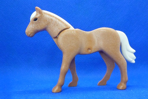 Playmobil beige stable - j-19,
